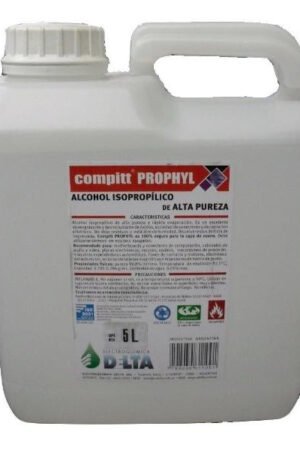 Alcohol isopropilico Compitt Prophyl 99 % 10 litros