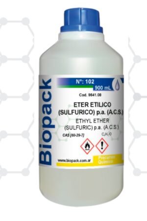 Éter sulfúrico x 1 Lt Biopack