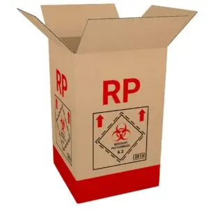 Caja residuos patogénicos